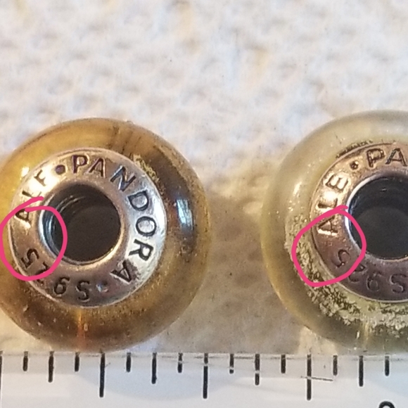 NFS. ...spot a faux Pandora Disney Murano - Belle - Picture 3 of 4